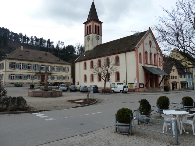 Sulzburg torv i marts